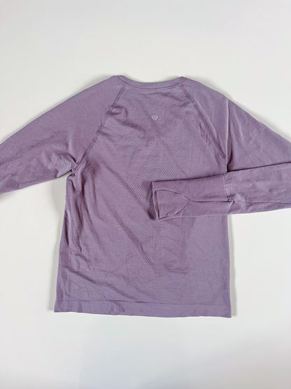 Size 6 Purple Swiftly Tech Long Sleeve 2.0