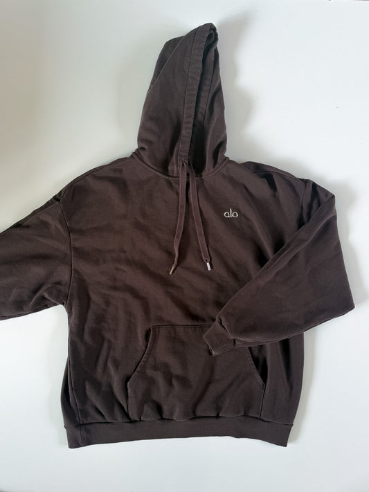 Large Espresso Alo Accolade Hoodie