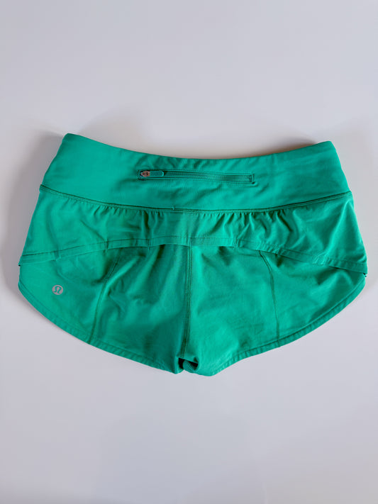 Size 6 RARE Kelly Green Speed Up 2.5"