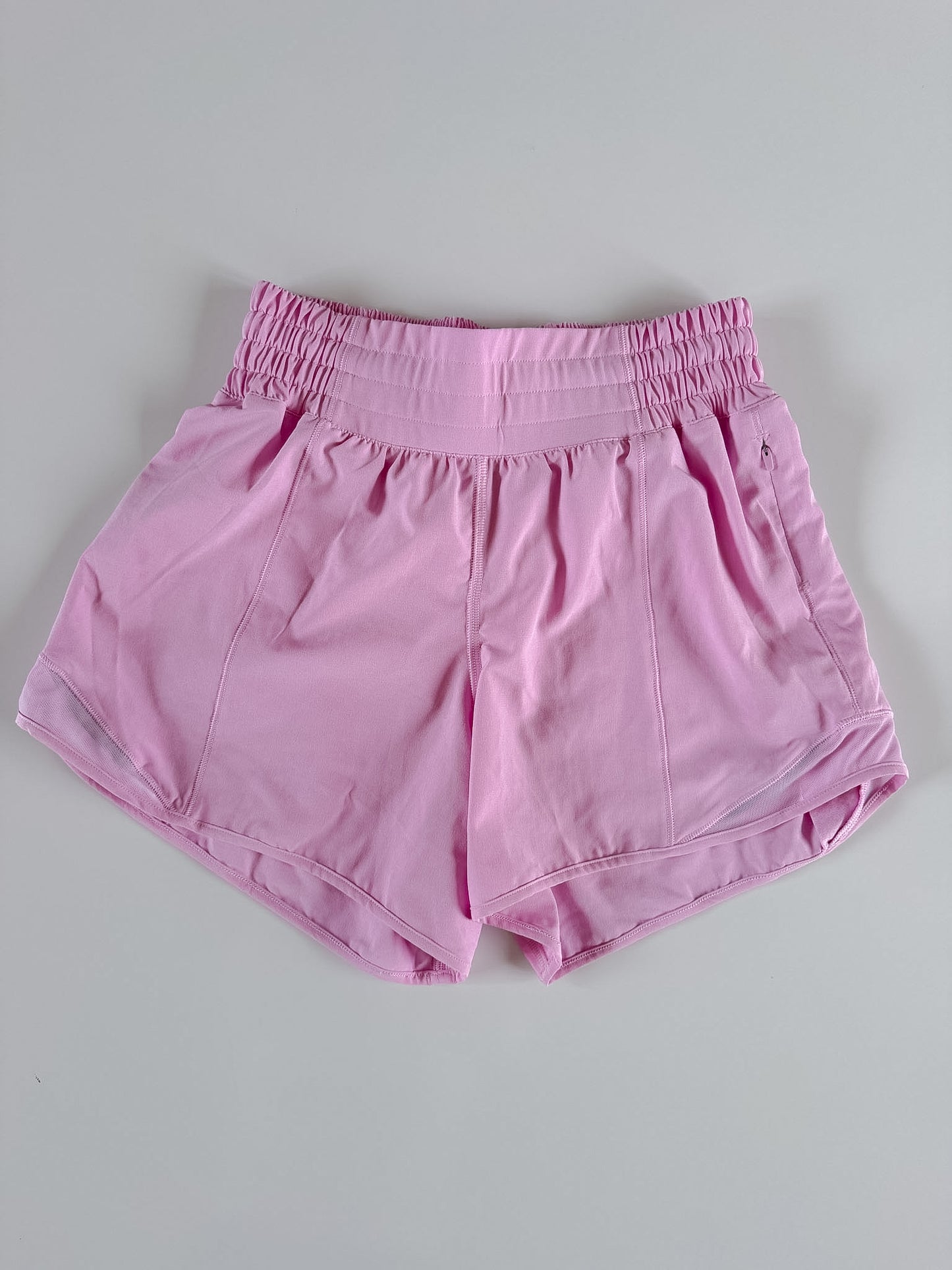 Size 2 HIGHRISE Vita Pink Hotty Hot 4" No liner