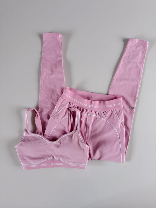 Medium RARE Sweet Pink Alo Heartthrob Set
