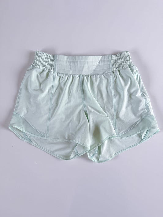 Size 6 HIGHRISE Mint Moment Hotty Hot 4"