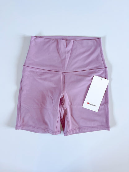 Size 4 NWT Rose Blush Align Short 6"