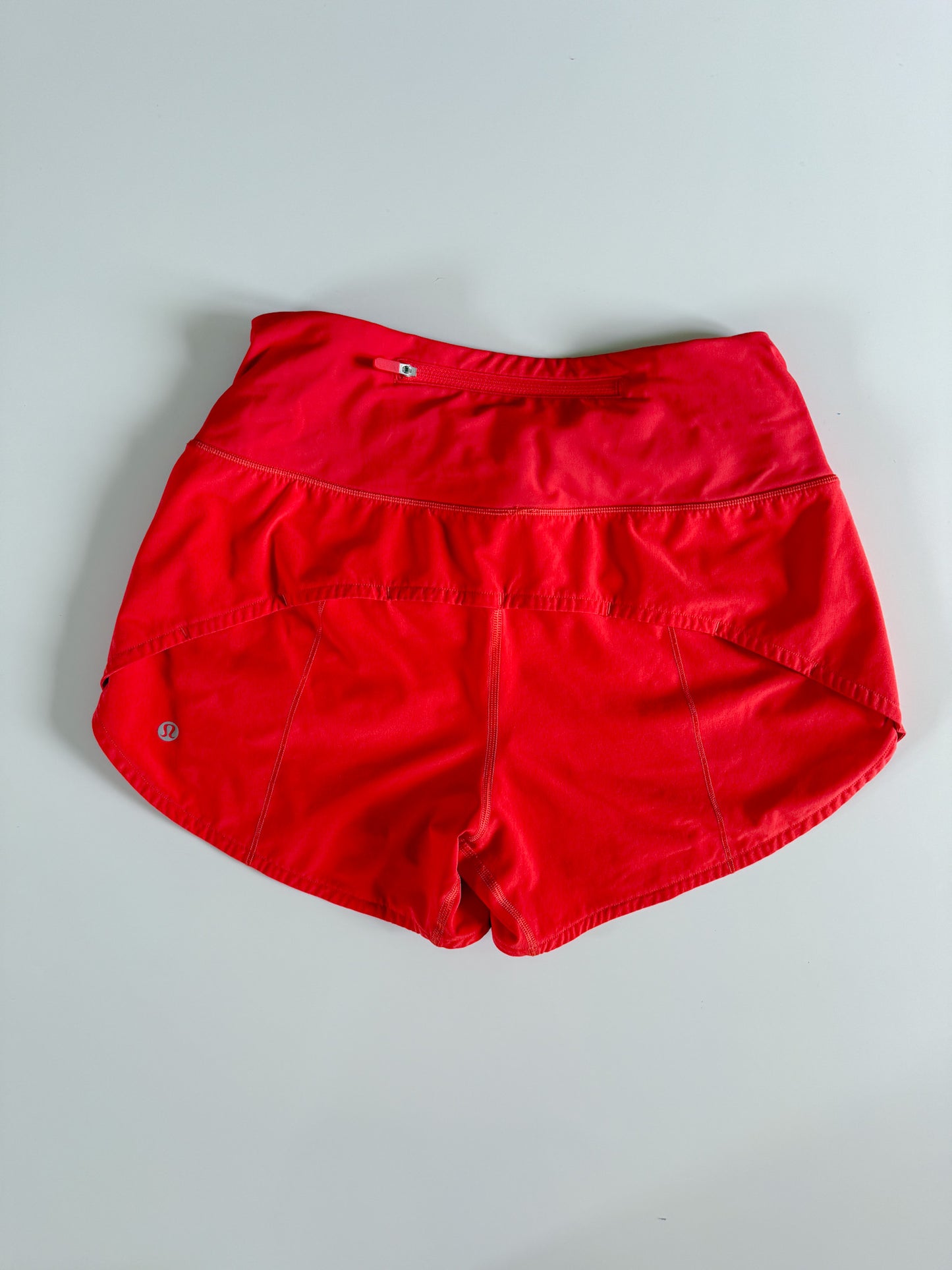 Size 4 HIGHRISE Carnation Red Speed Up 2.5"
