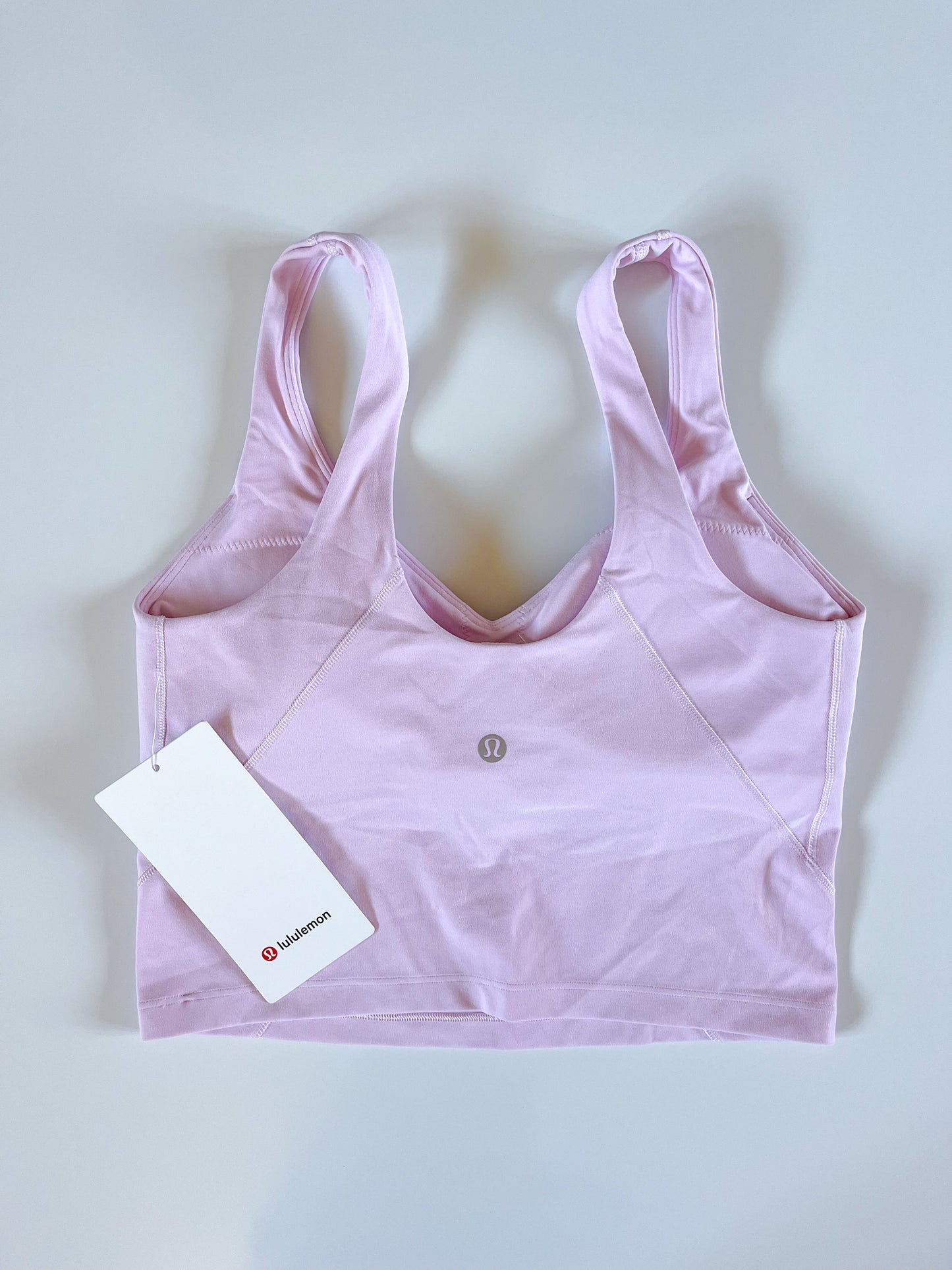 Size 6 NWT Meadowsweet Pink Align Tank