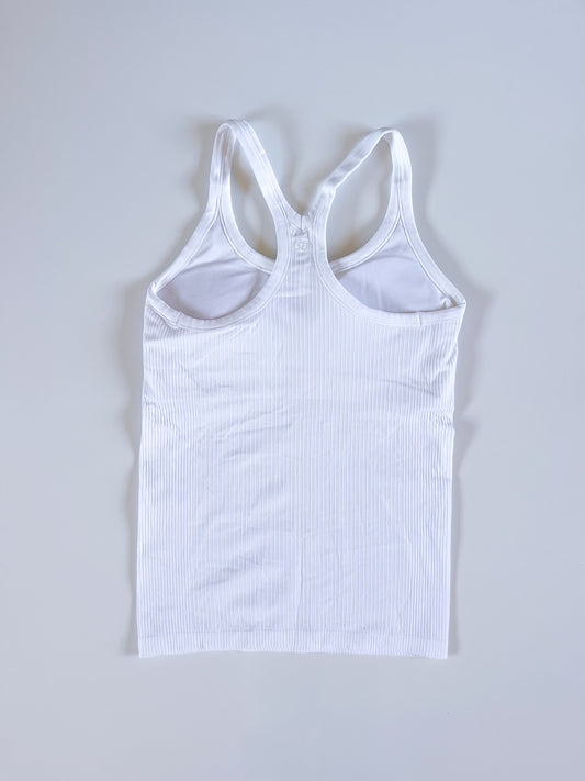 Size 8 White Ebb To Street Tank