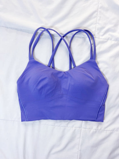 Size 4 Charged Indigo Like a Cloud Longline Bra