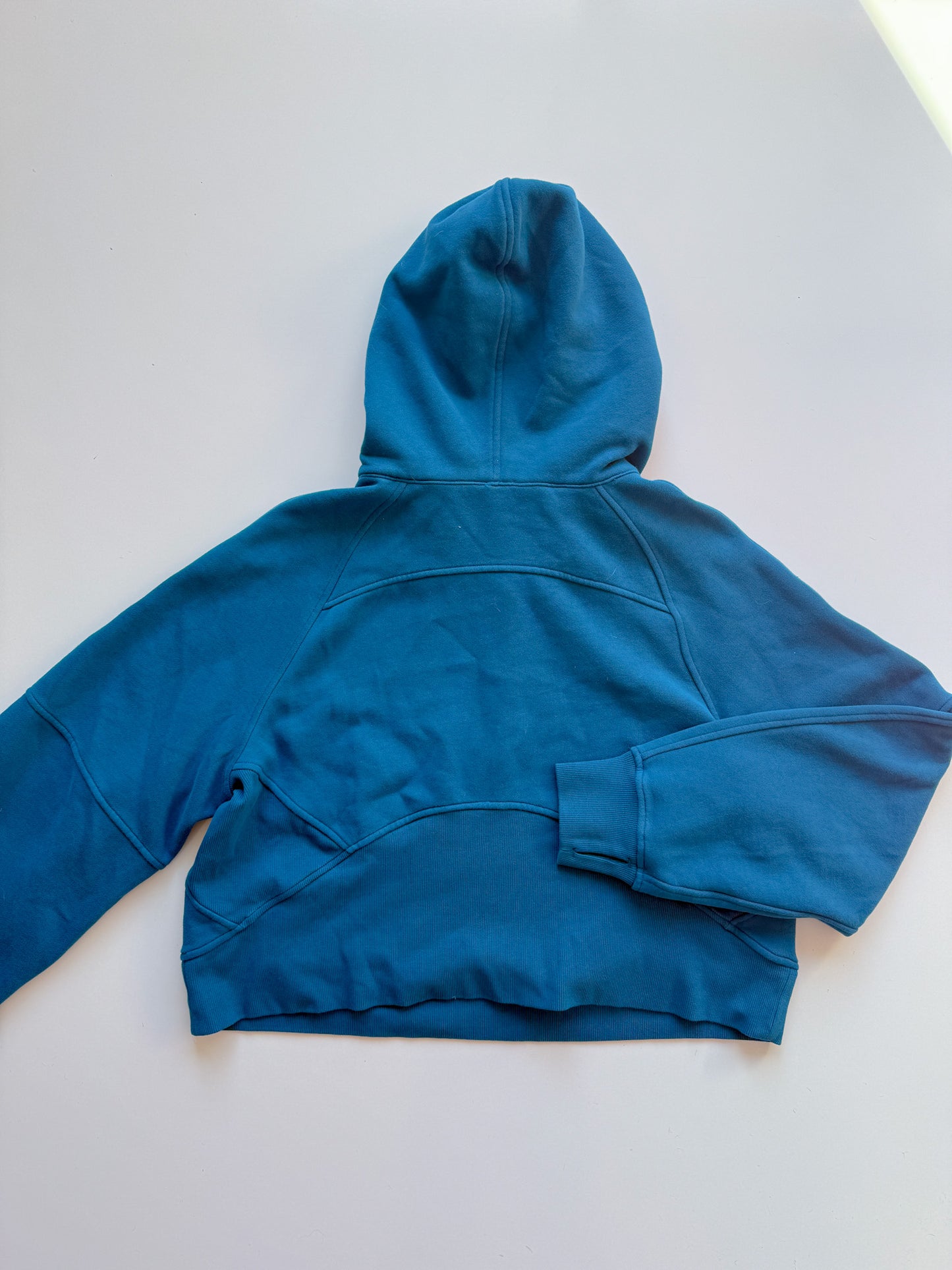 M/L RARE Blue Borealis Half-Zip Scuba