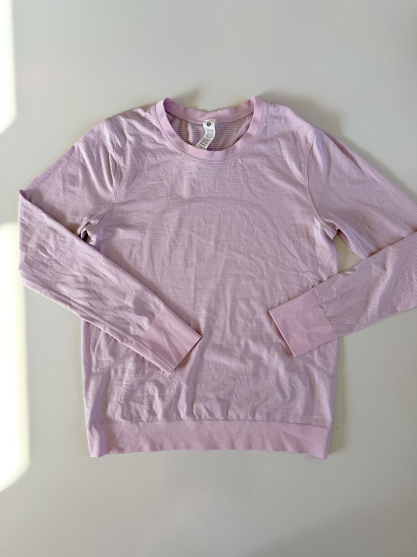 Size 6 Organza Pink Swiftly Tech Relax Long Sleeve