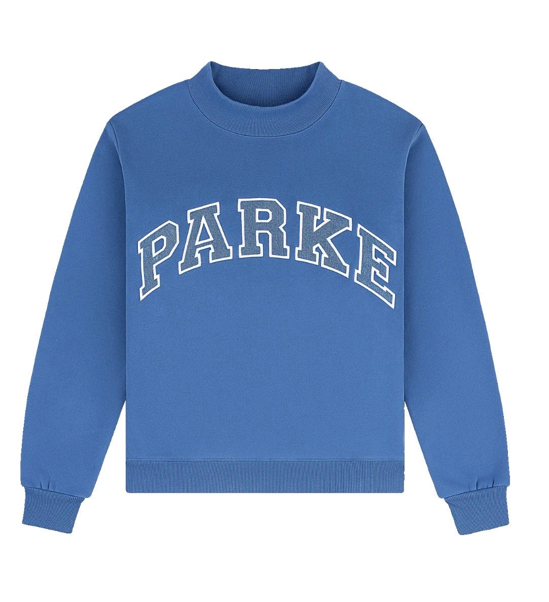 RARE Blue PARKE Mockneck
