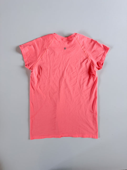 Size 12 Sunset Swiftly Tech Short Sleeve 2.0