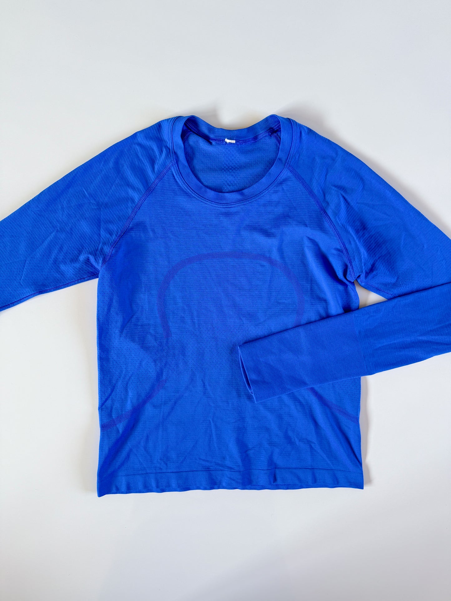 Size 4 RARE Blazer Blue Swiftly Tech Long Sleeve 2.0