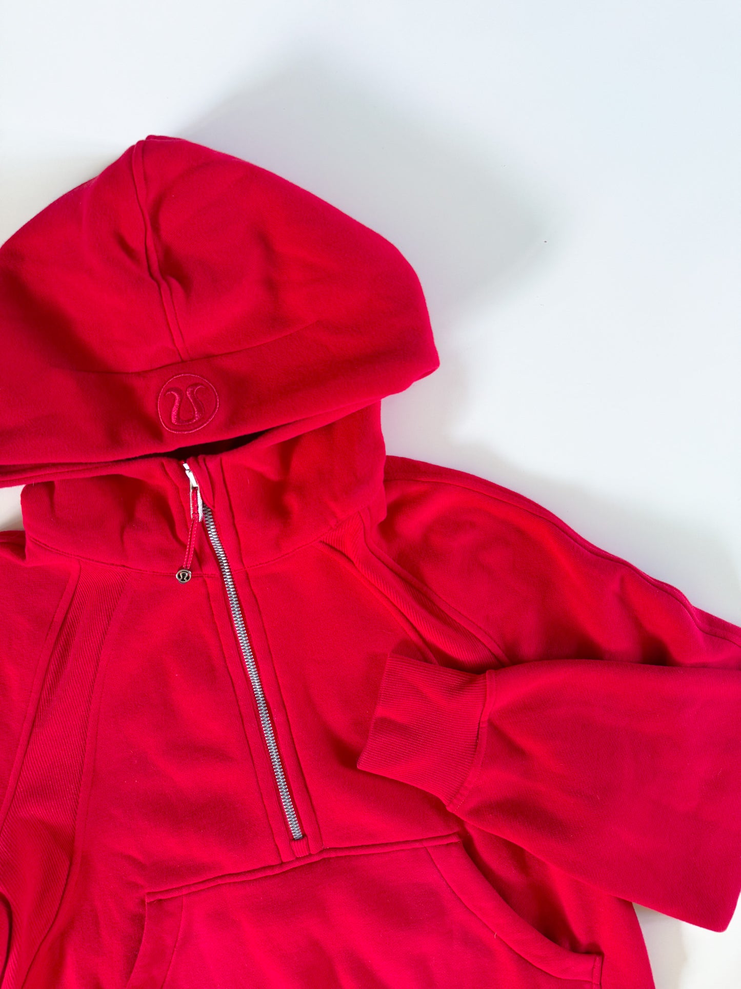 M/L RARE Dark Red Half-Zip Scuba