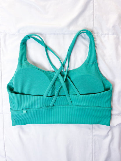 Size 12 Paradise Green Longline Energy Bra