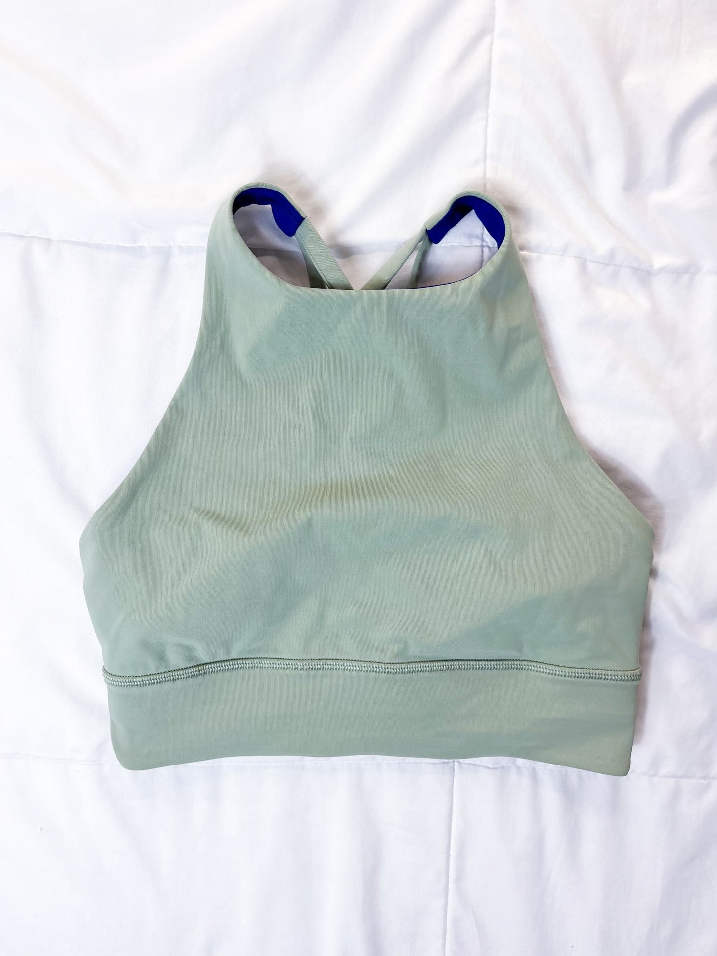 Size 6 Laurel Green Longline Energy Bra