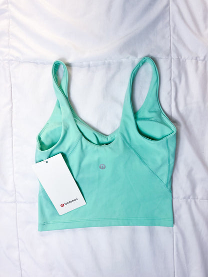 Size 2 NWT Wild Mint Align Tank