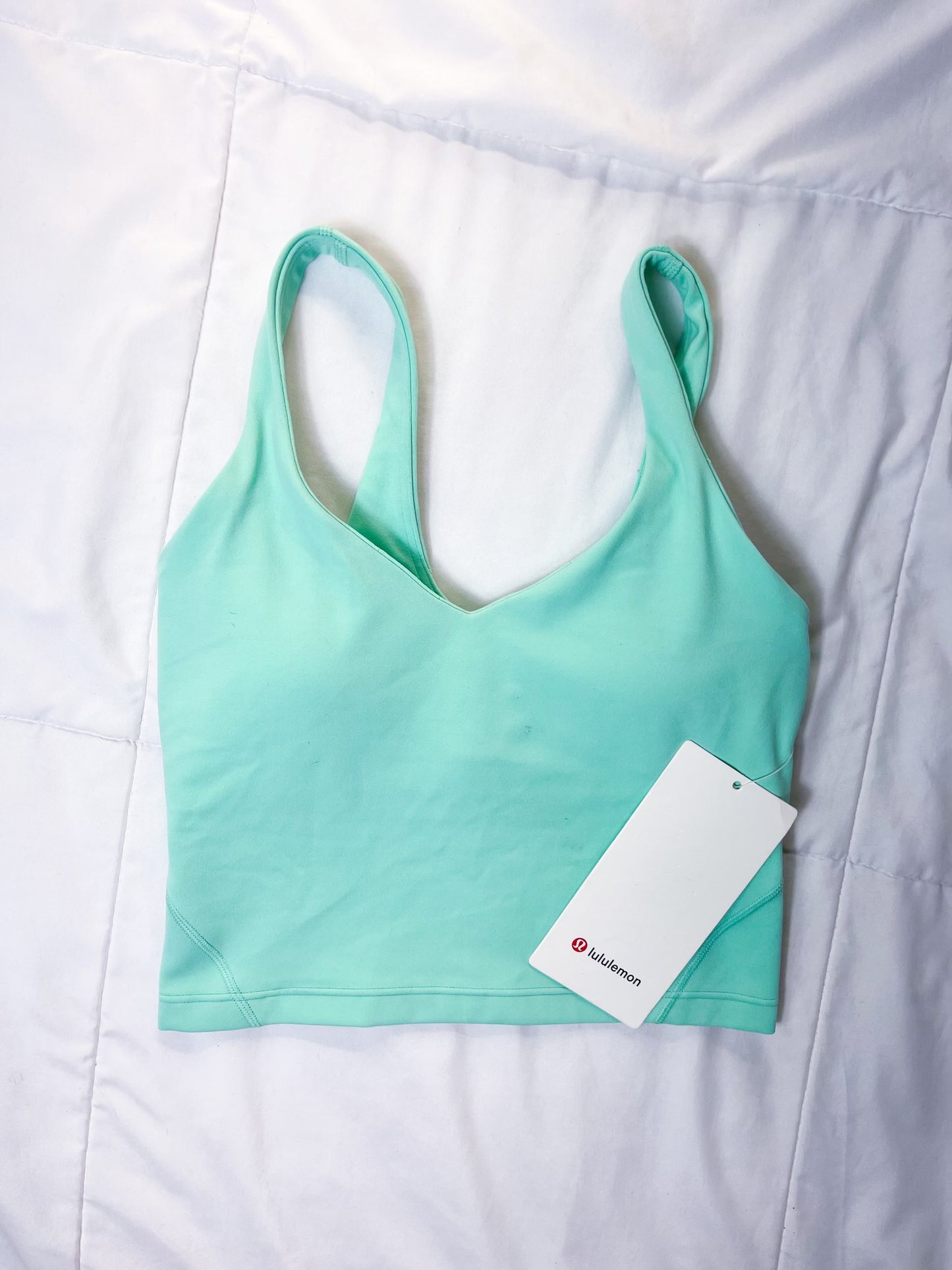 Size 2 NWT Wild Mint Align Tank