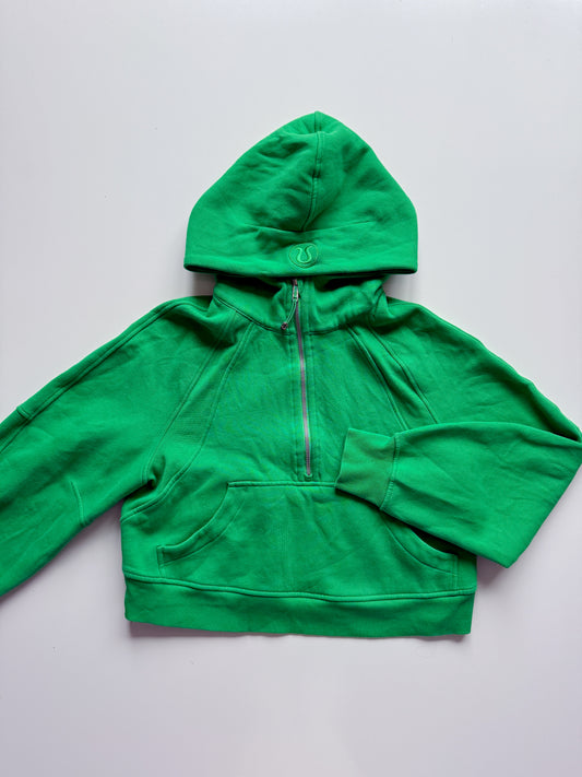 XS/S Gully Green Half-Zip Scuba