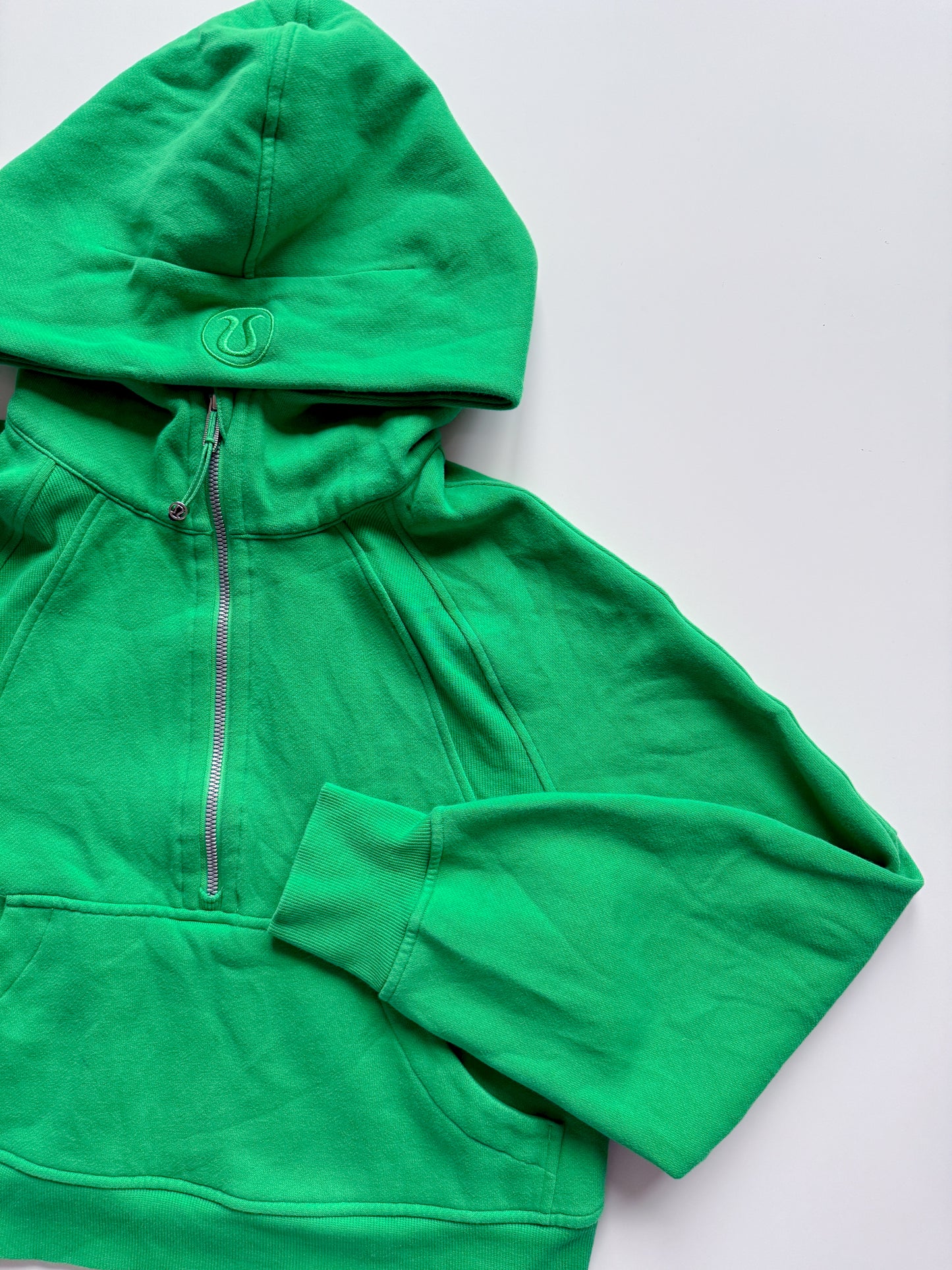XS/S Gully Green Half-Zip Scuba