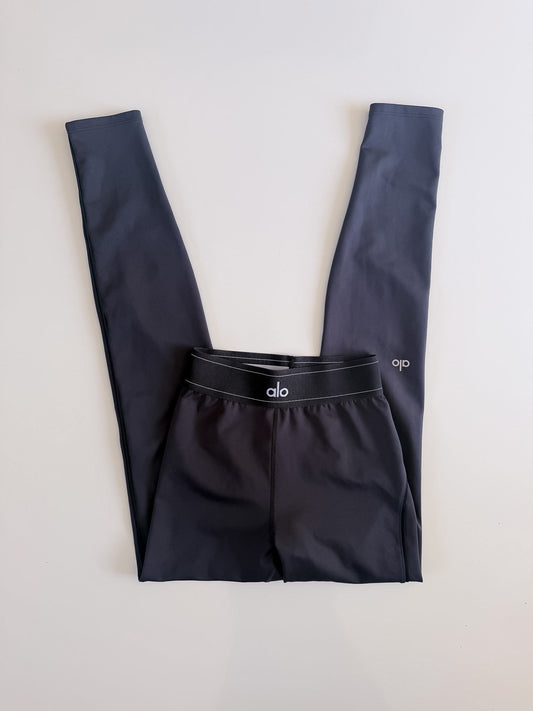 Small Black Alo Suit Up Legging (longer version)