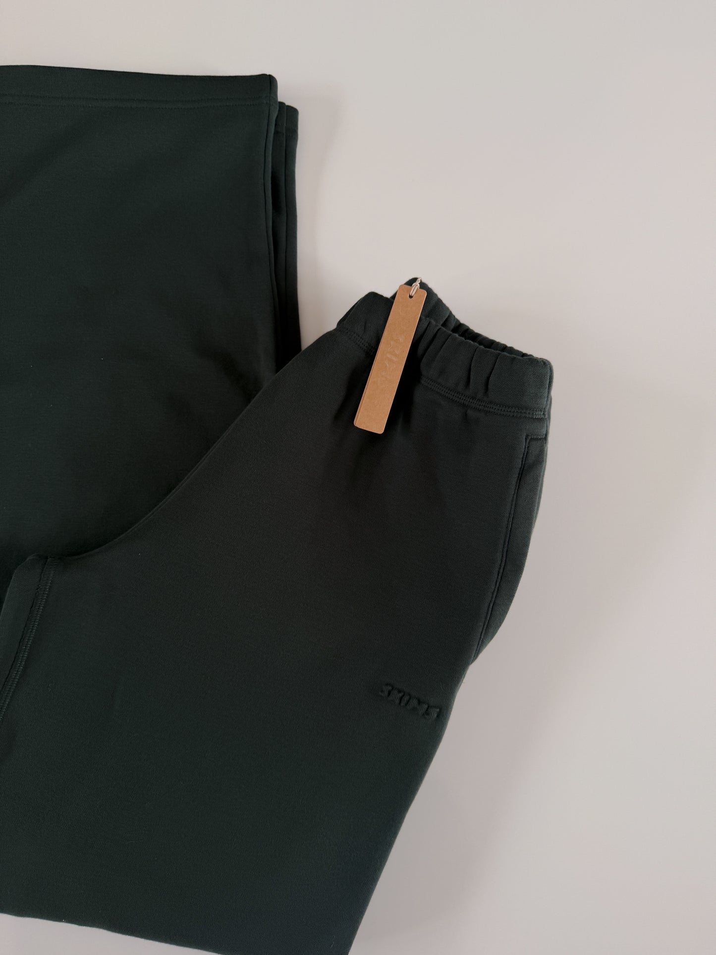 XS,S,L NWT SKlMS Spruce Cotton Fleece Straight Leg Pant