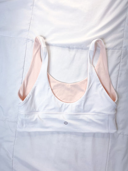 Size 10 Ballet Slipper/White Align Bra