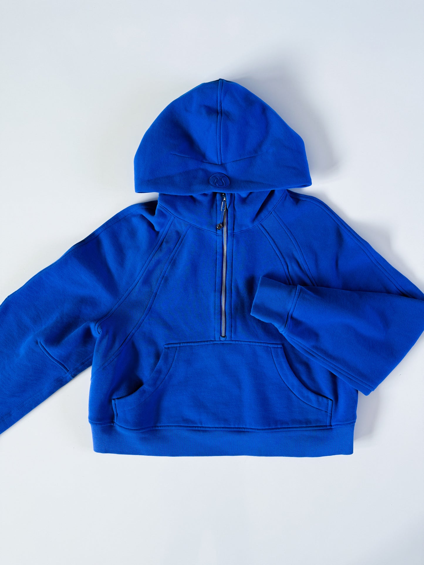 M/L RARE Cerulean Blue Half-Zip Scuba