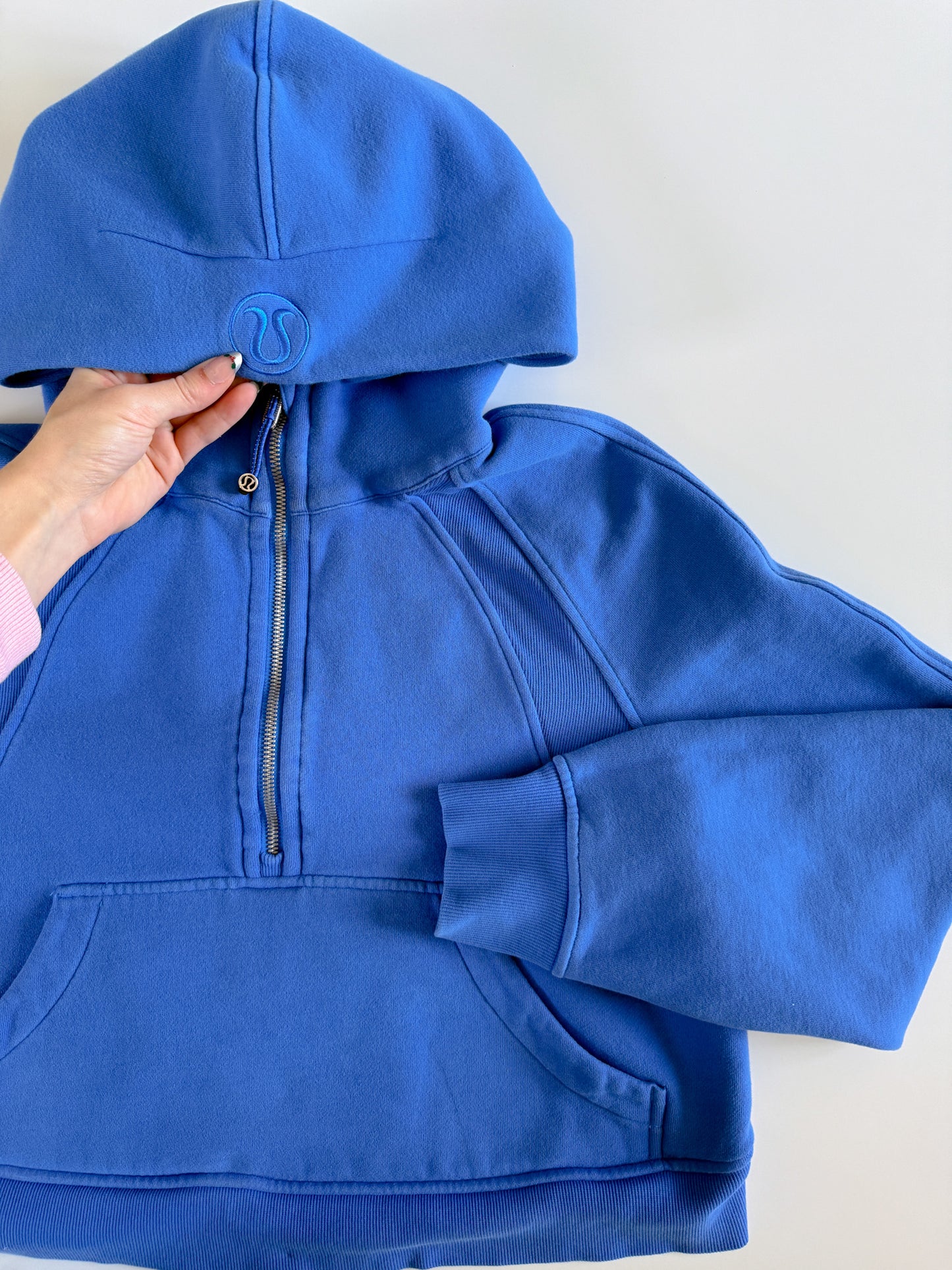 M/L Pipe Dream Blue Half-Zip Scuba