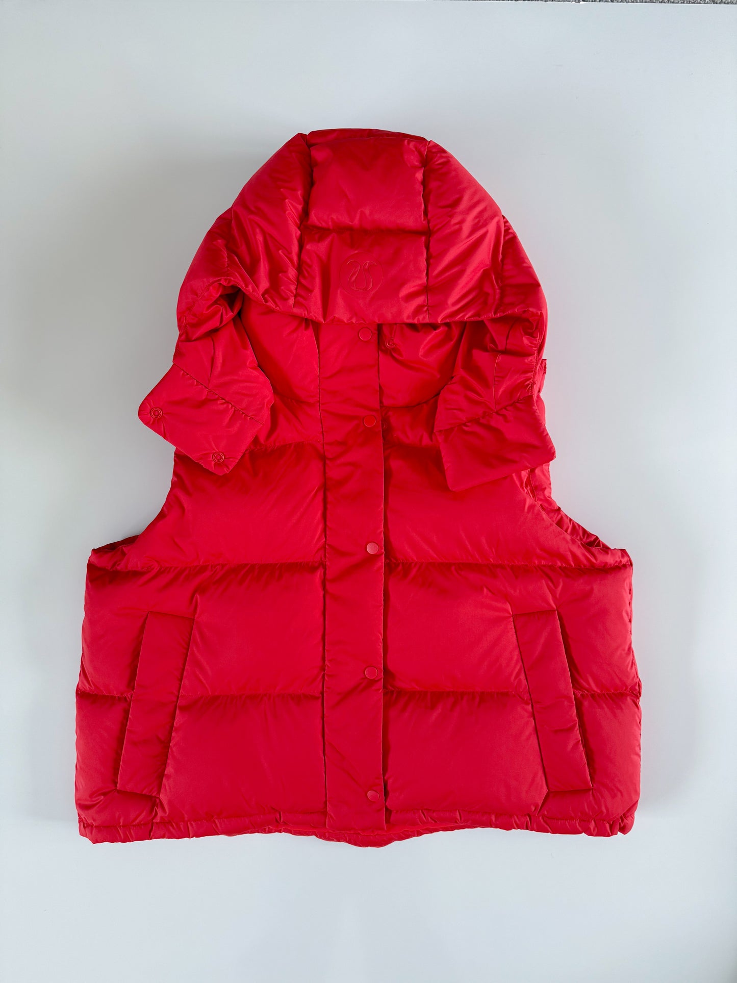 Size 12 Grenadine Red Wunder Puff Vest