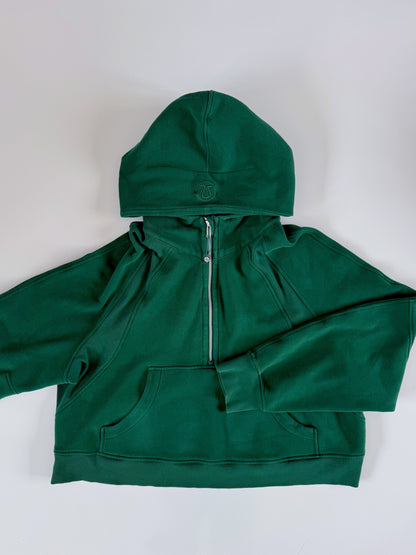 XL/XXL Everglade Green Half-Zip Scuba