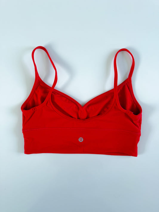 Size 8 Grenadine Red Align Sweetheart Bra