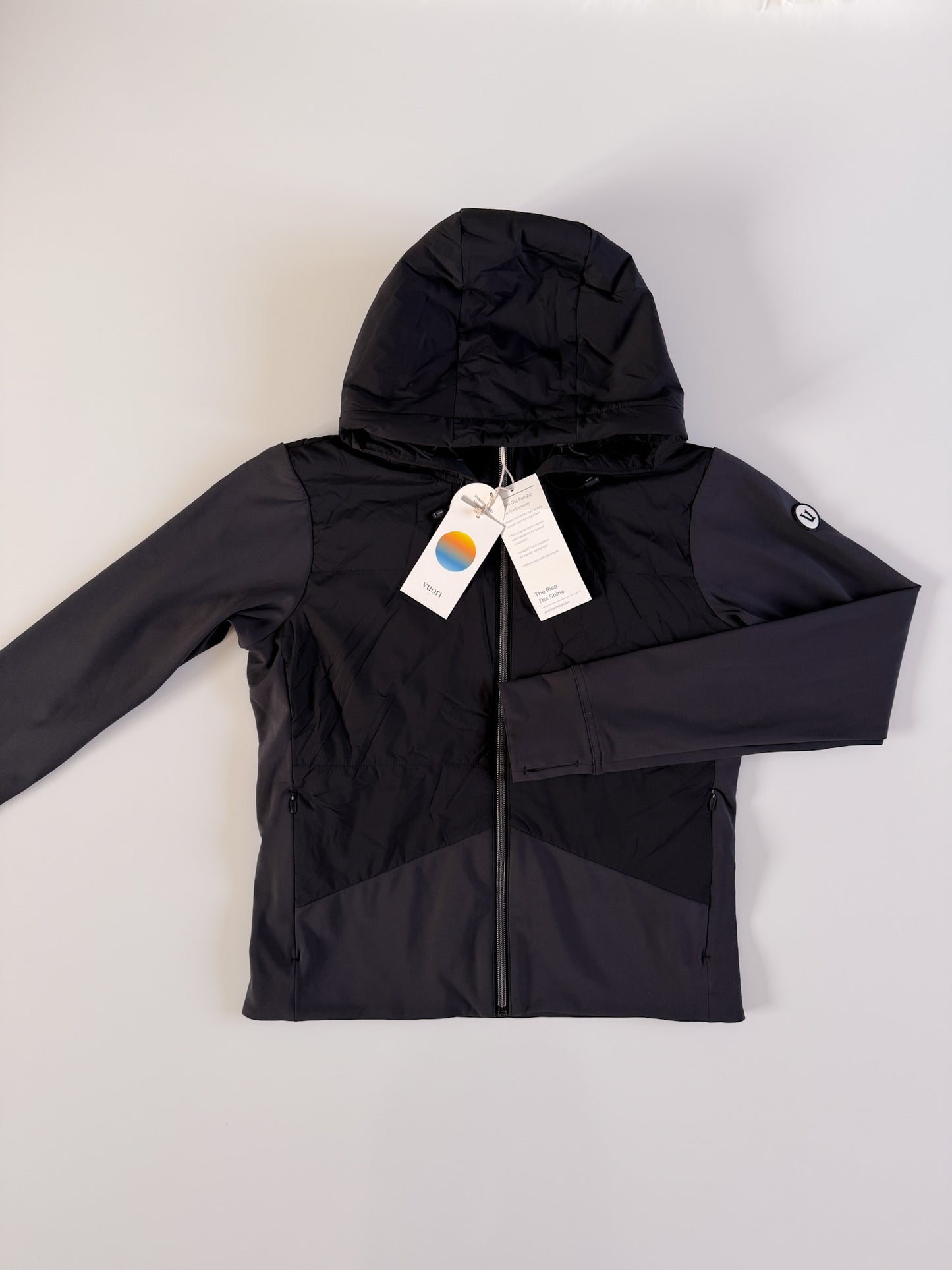 XS Black Vuori Chilled Out Full Zip Jacket