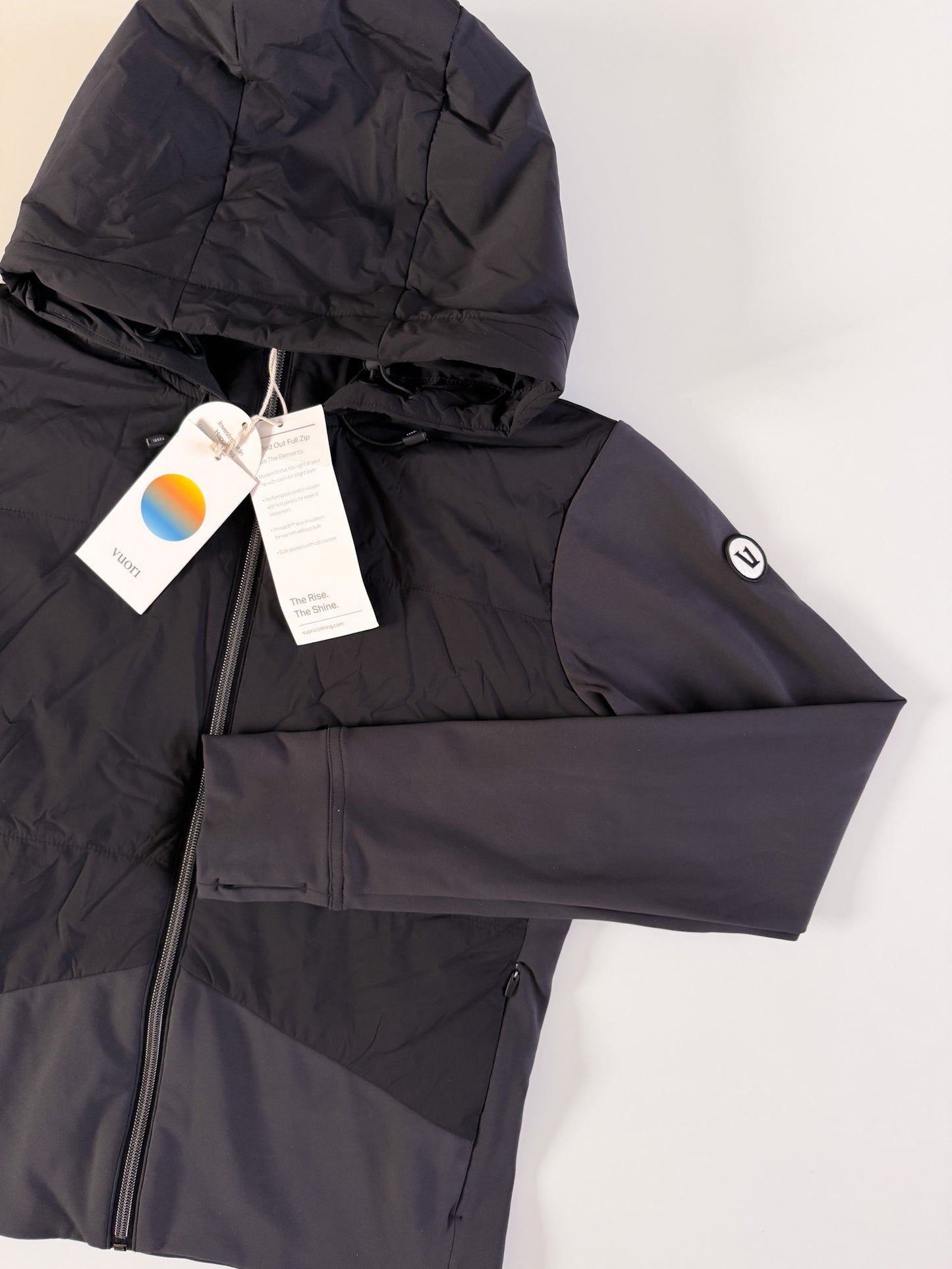 XS Black Vuori Chilled Out Full Zip Jacket
