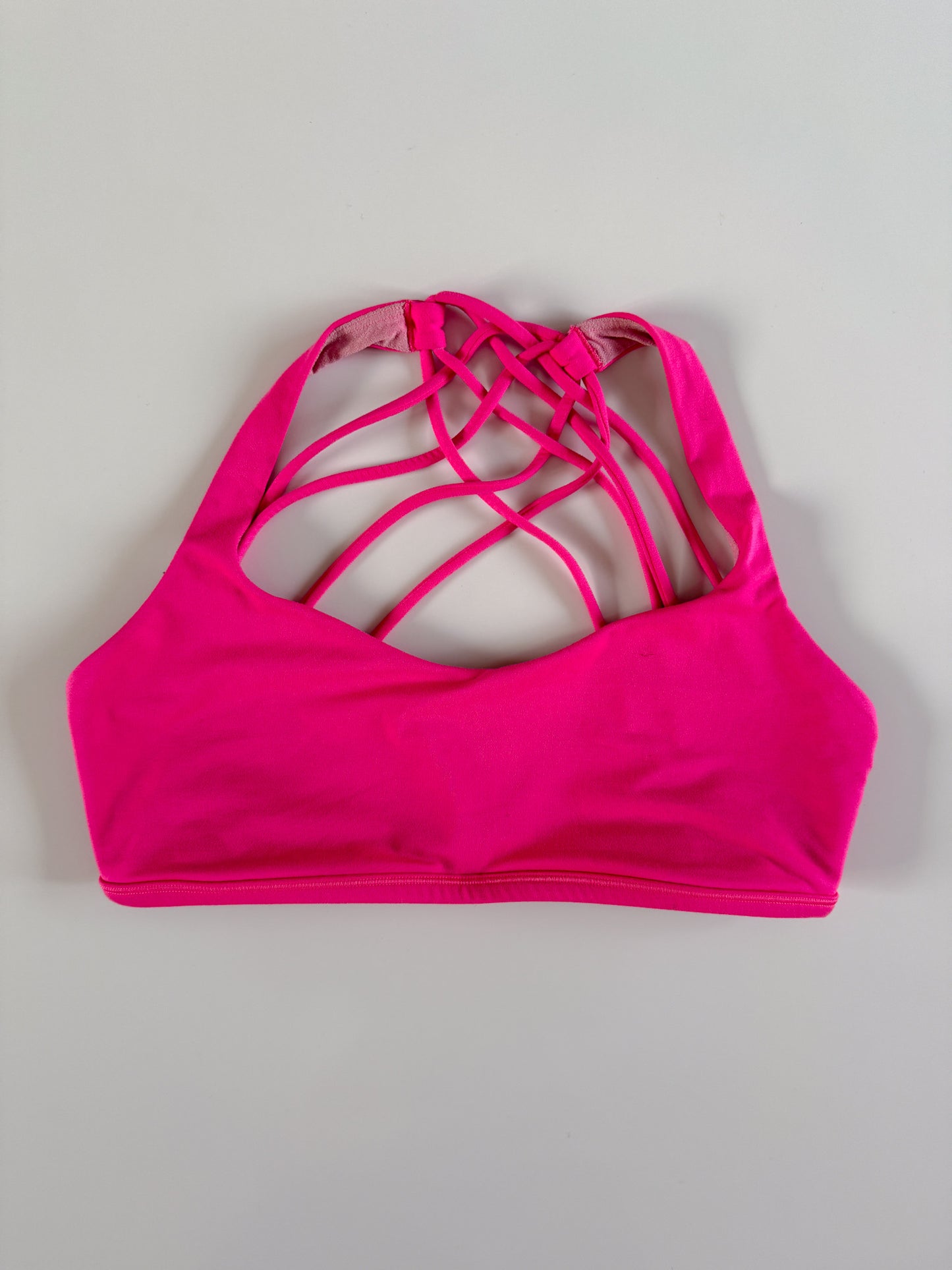 Size 8 RARE Pink Highlight Free To Be Wild Bra *description