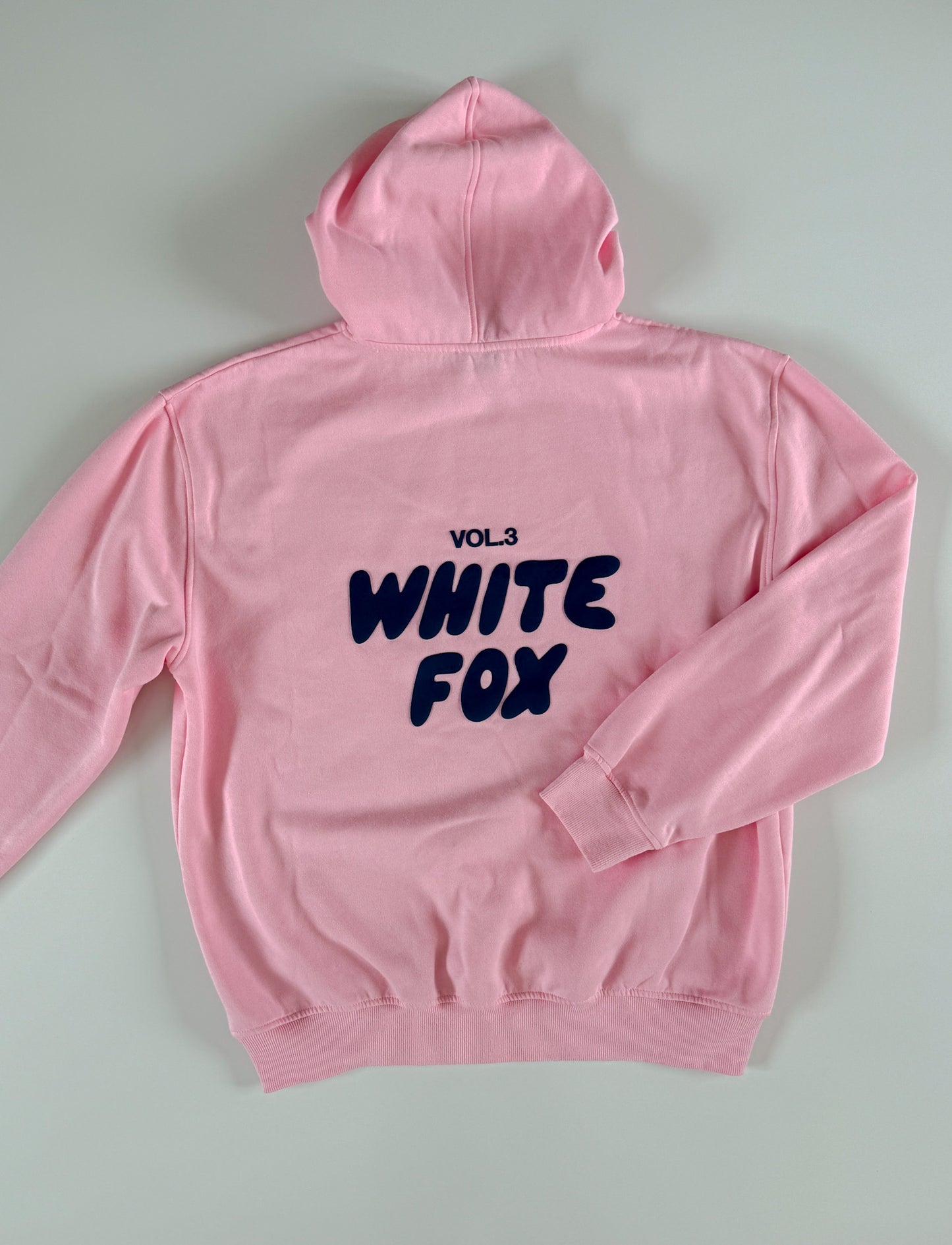 L/XL White Fox Hoodie