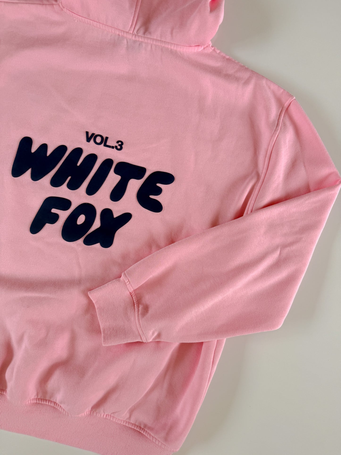 L/XL White Fox Hoodie