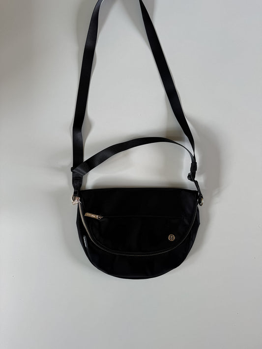 Black/Gold All Night Festival Bag