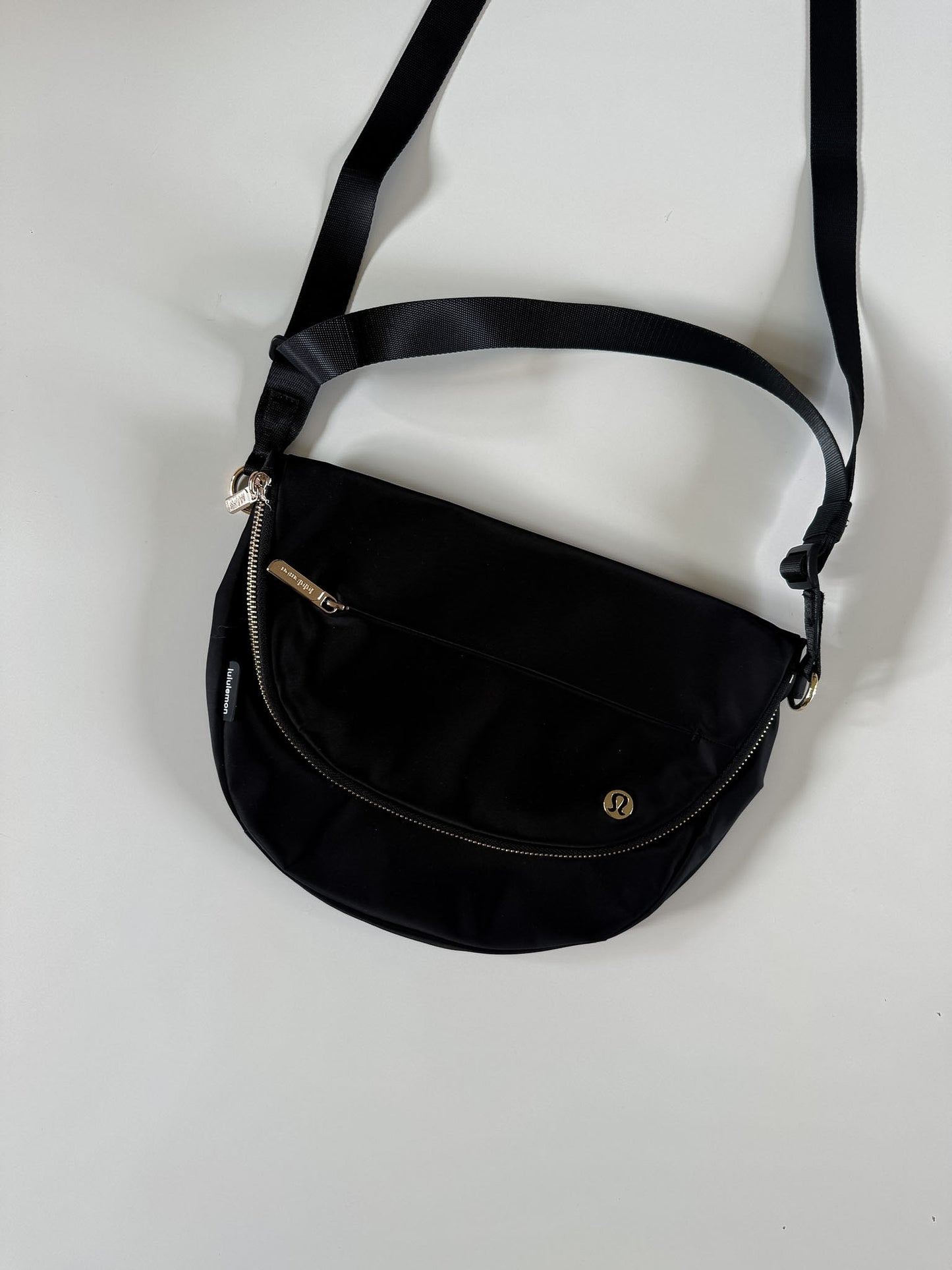 Black/Gold All Night Festival Bag