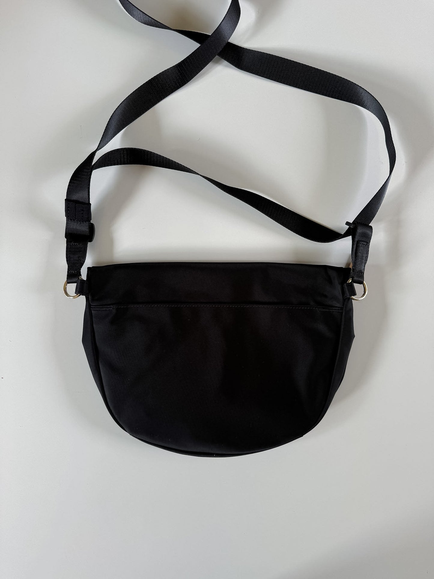 Black/Gold All Night Festival Bag