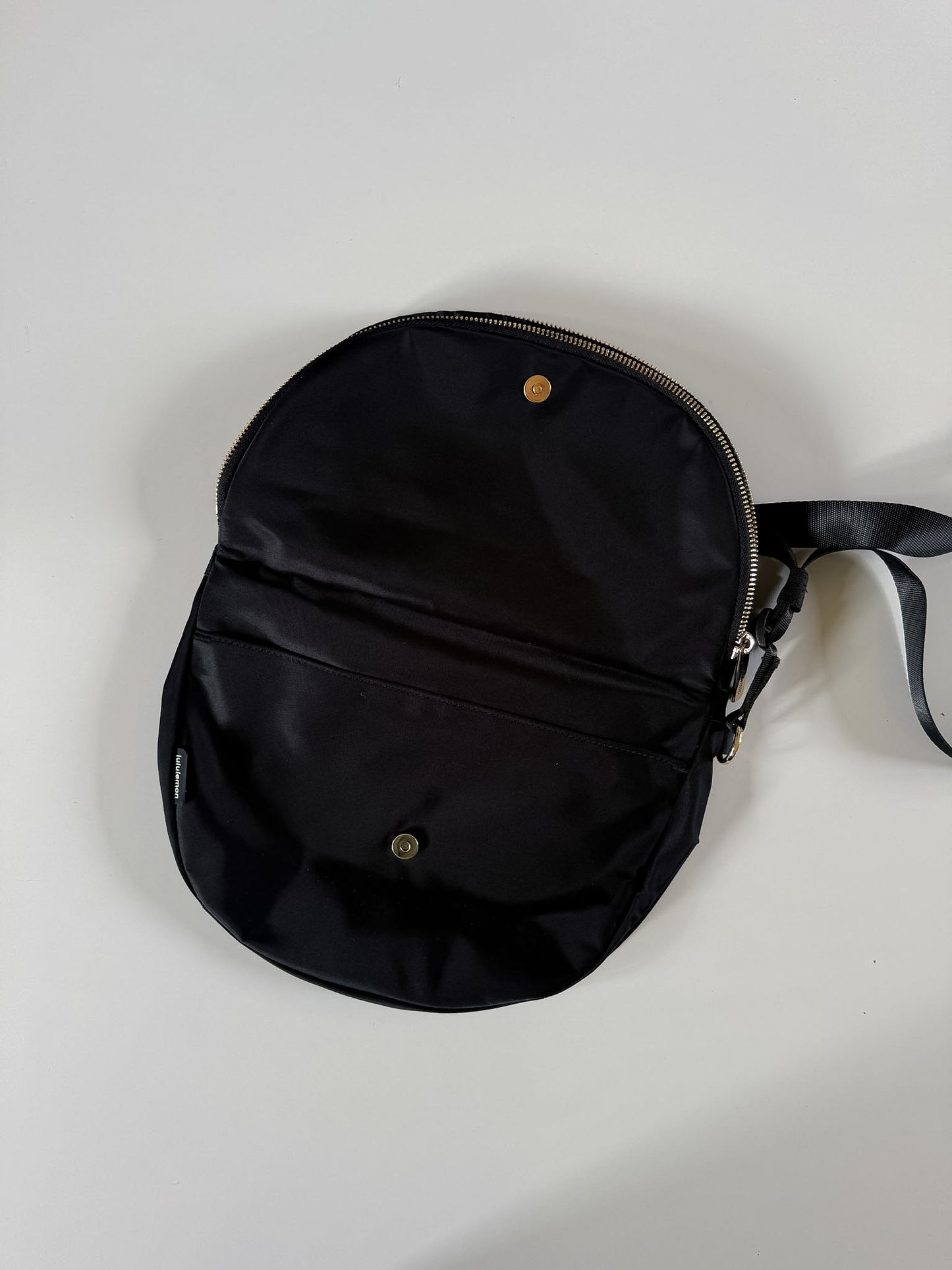 Black/Gold All Night Festival Bag