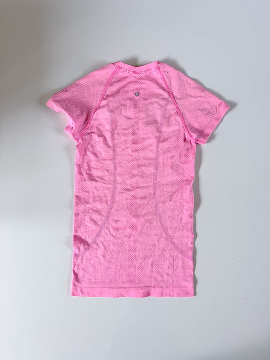 Size 4 RARE Pink Swiftly Tech Short Sleeve 2.0