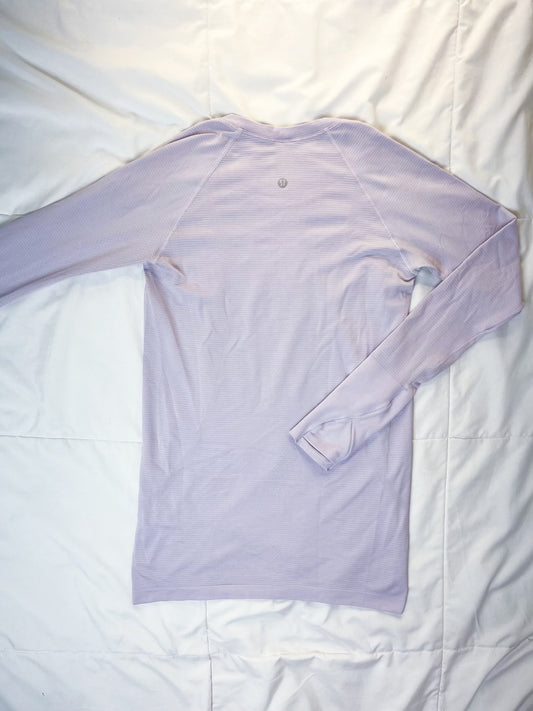 Size 8 RARE Lavender Dew Swiftly Tech Long Sleeve 2.0