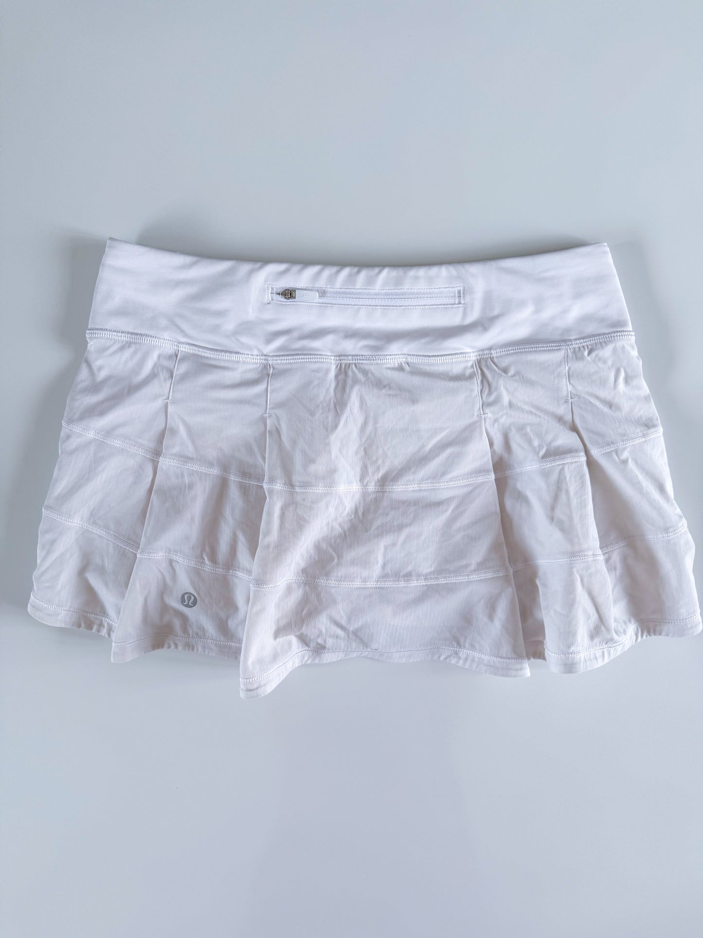 Size 4 White Pace Rival Skirt 15"