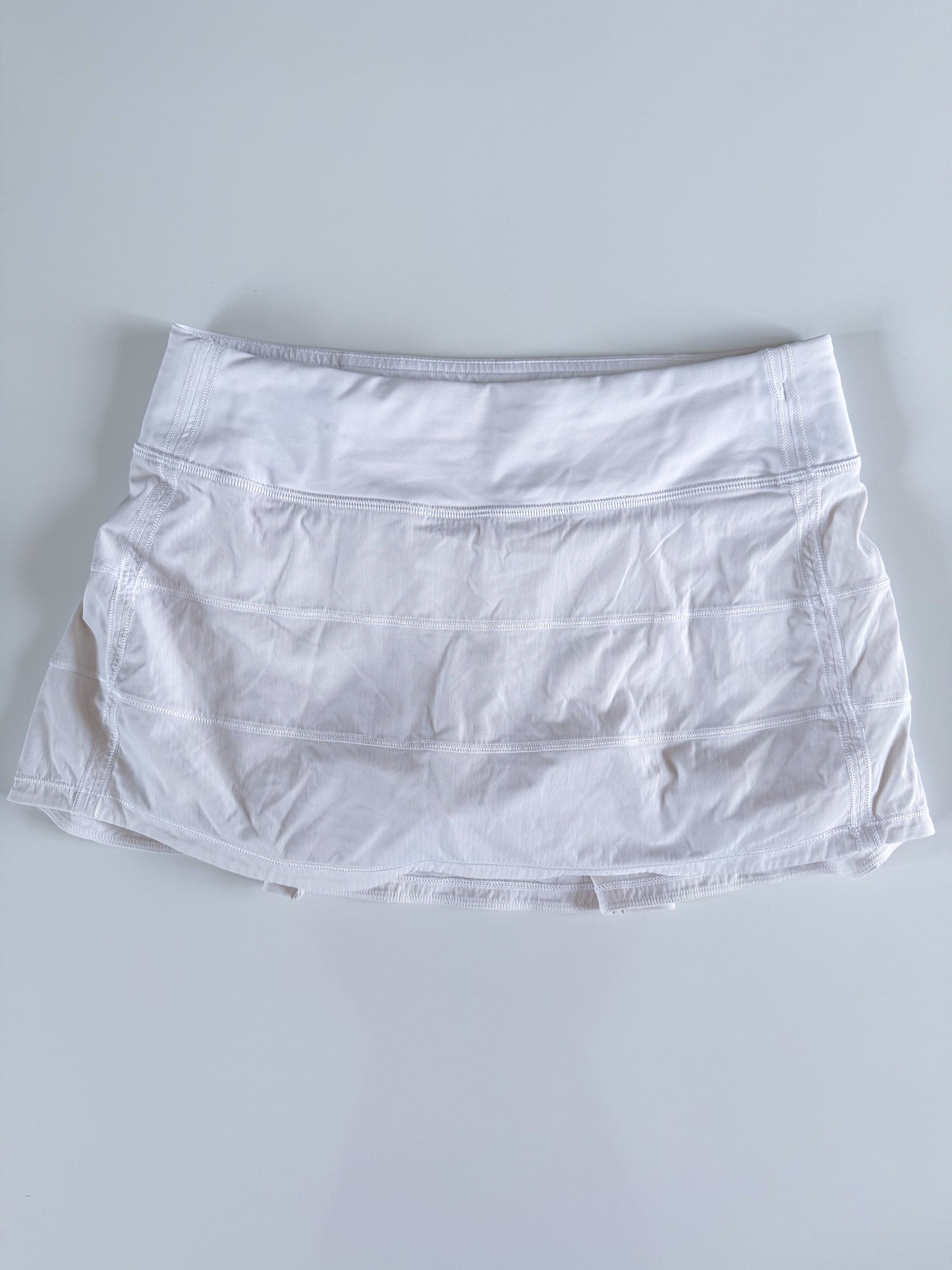Size 4 White Pace Rival Skirt 15"