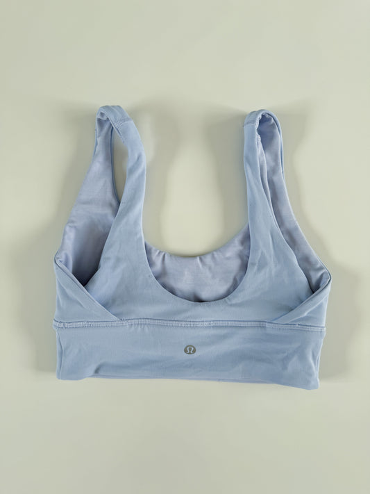 Size 4 Blue Linen Align Bra