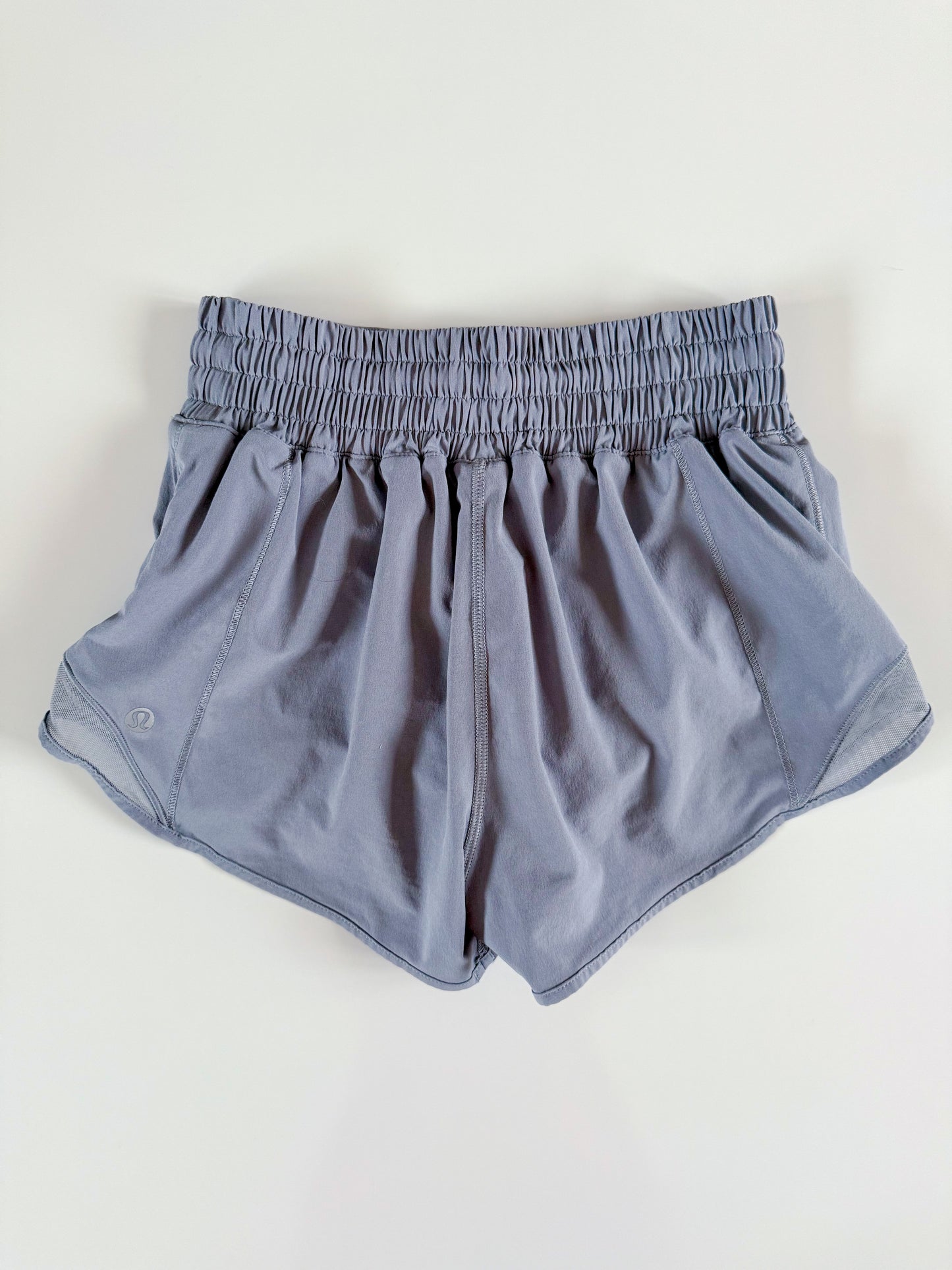 Size 4 HIGHRISE Rhino Grey Hotty Hot 2.5"