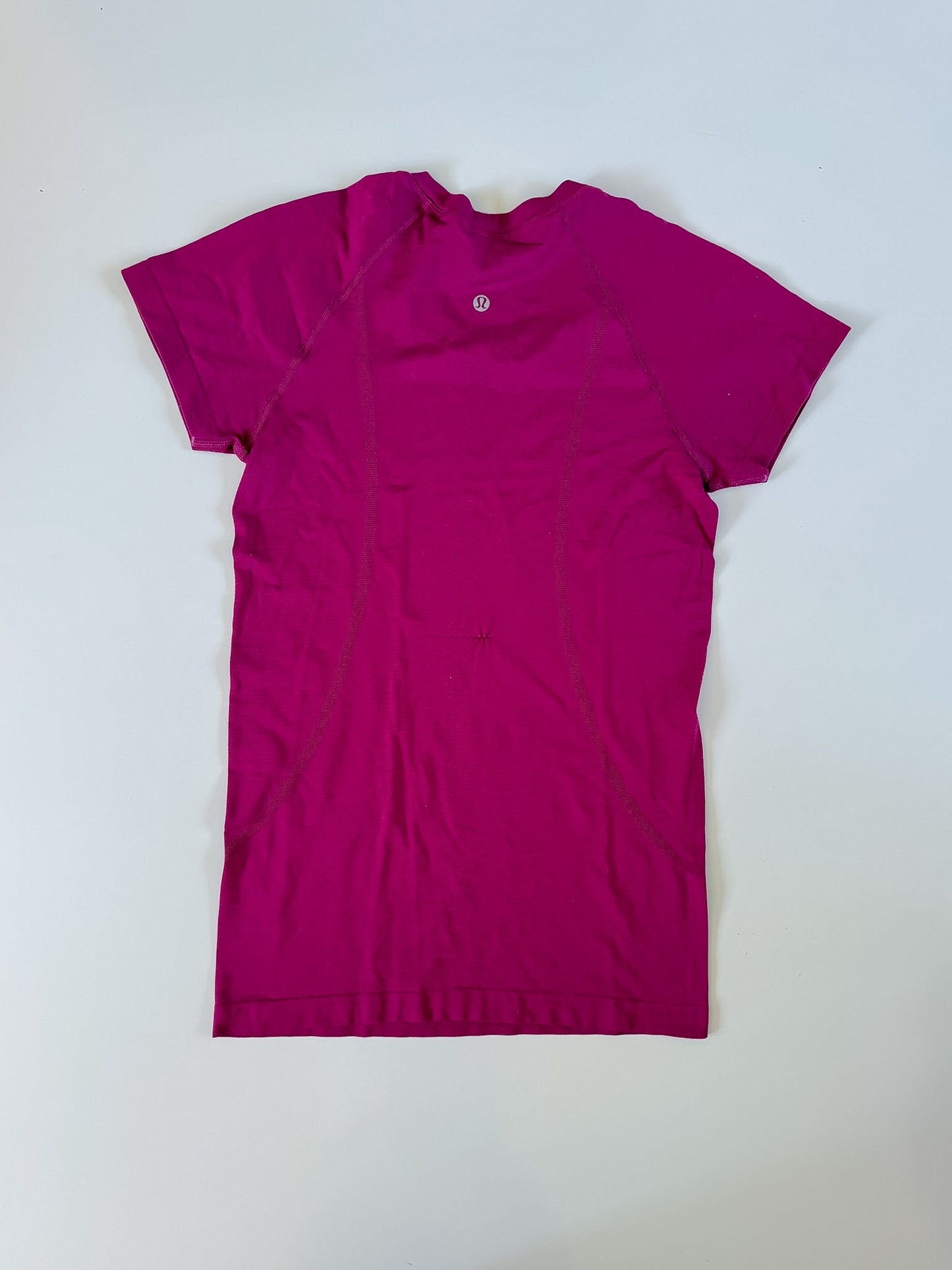 Size 6 Maroon Purple Swiftly Tech Short Sleeve 2.0 description