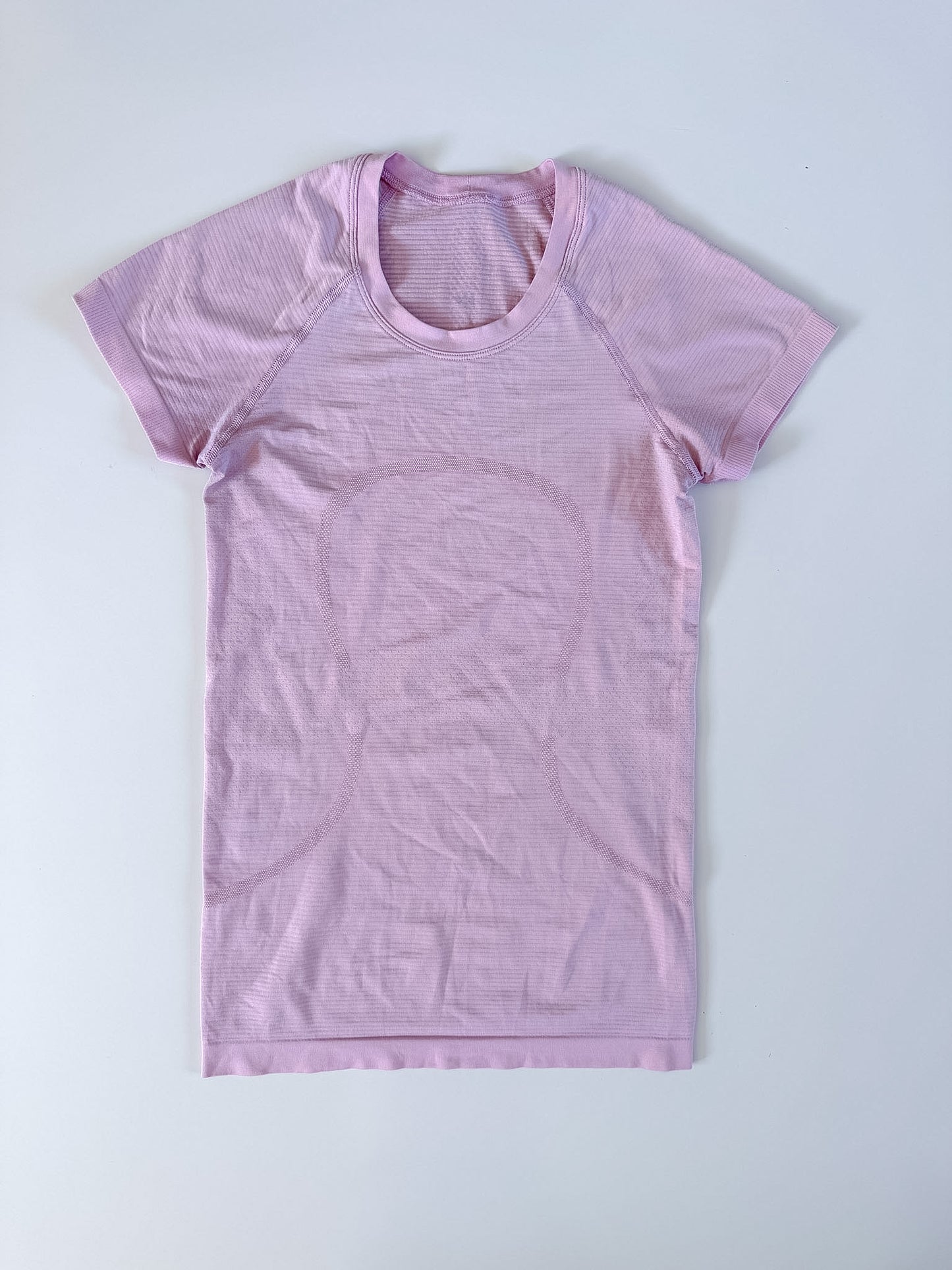 Size 4 Pink Swiftly Tech Short Sleeve 2.0