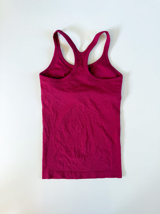 Size 4 Pomegranate Ebb To Street Tank