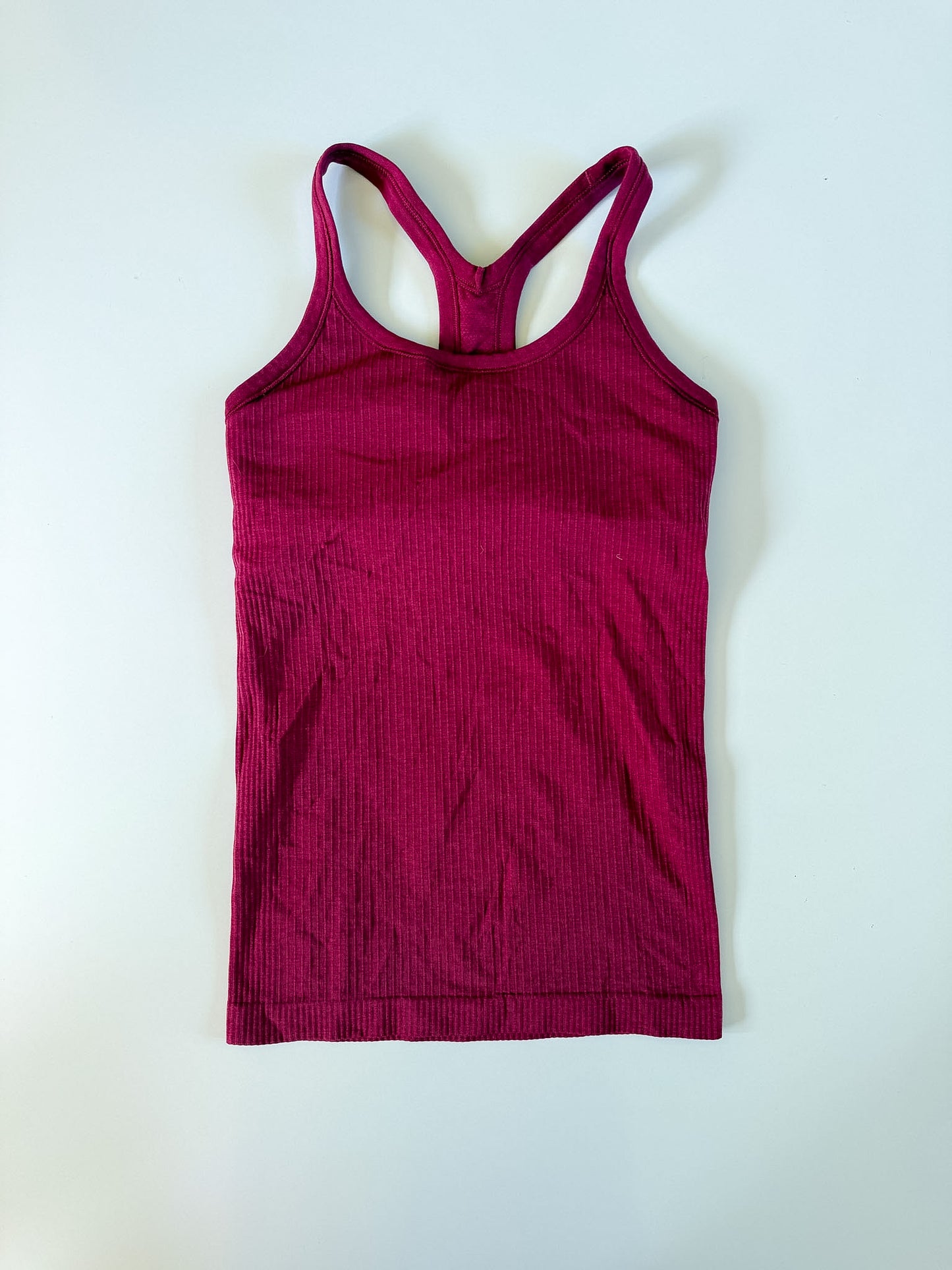 Size 4 Pomegranate Ebb To Street Tank